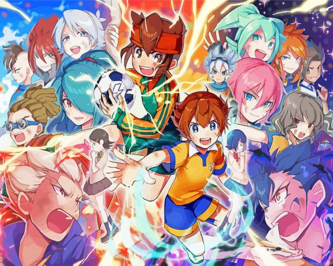 Inazuma Eleven Anime Characters Painting By Numberss.png