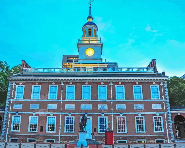 Independence Hall Philly Painting By Numberss.png