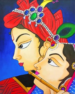 Indian Folk Art Painting By Numberss.png
