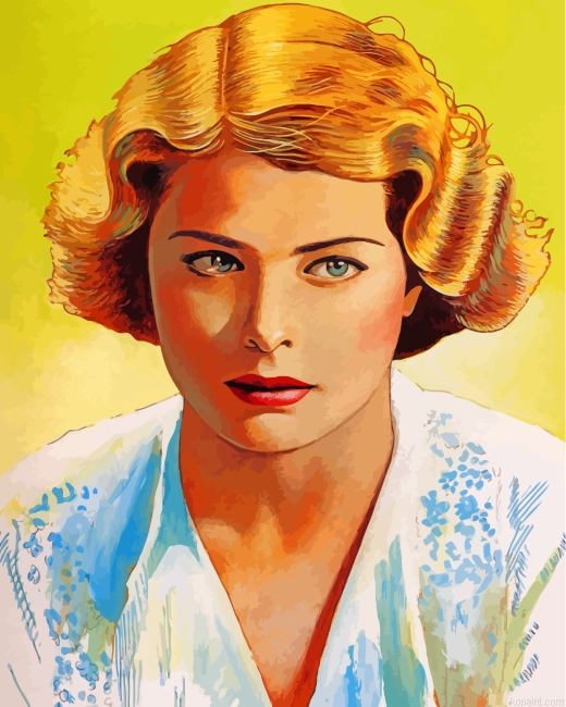 Ingrid Bergman Actress Art Painting By Numberss.png