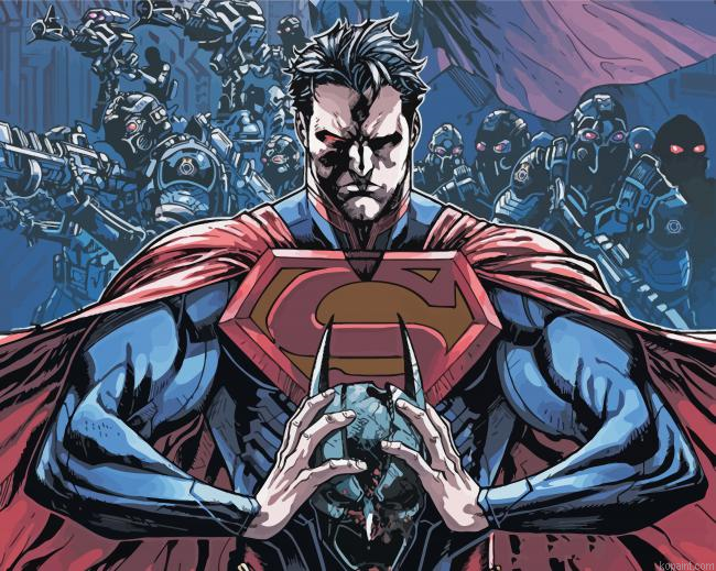 Injustice Animated Movie Painting By Numberss.png