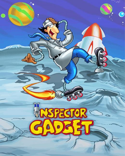 Inspector Gadget Poster Painting By Numberss.png