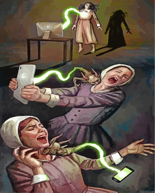 Internet Is A Monster Painting By Numberss.png