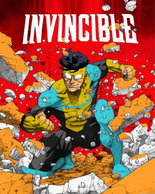 Invincible Hero Adventure Painting By Numberss.png