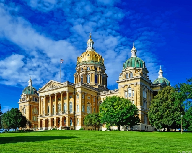 Iowa State Capitol New Painting By Numberss.png
