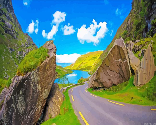 Ireland Killarney Landscape Painting By Numberss.png