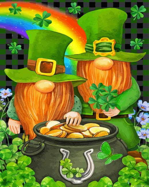 Irish Gnomes St Painting By Numberss.png