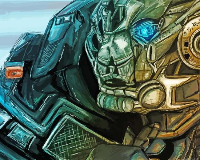 Ironhide Art Painting By Numberss.png