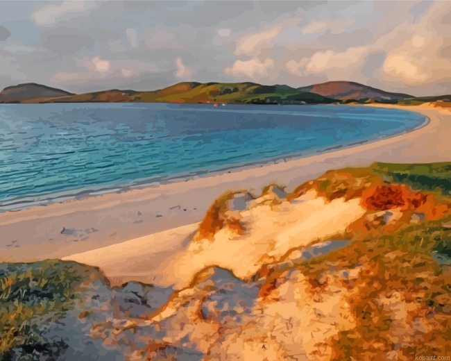 Isle Of Barra Landscape Painting By Numberss.png
