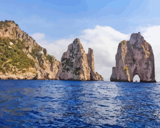 Isle Of Capri Italy Painting By Numberss.png