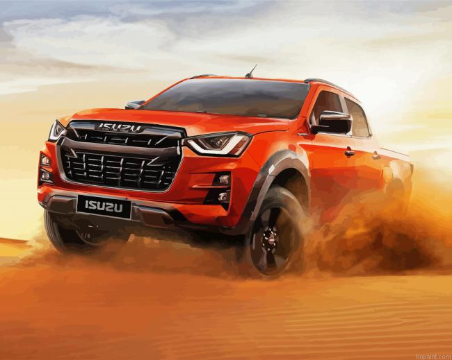 Isuzu Truck Painting By Numberss.png