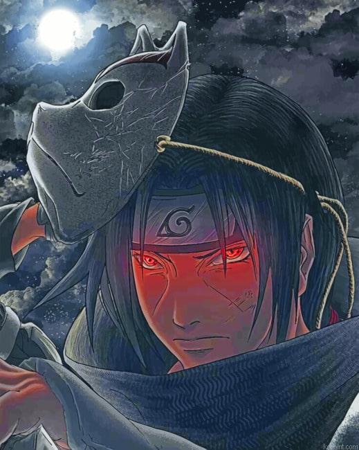 Itachi Animes Painting By Numberss.png
