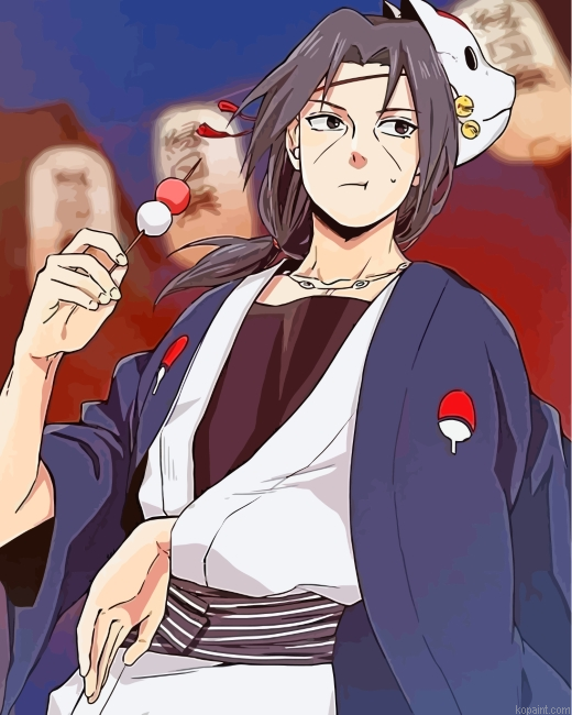 Itachi X Sakura Painting By Numberss.png