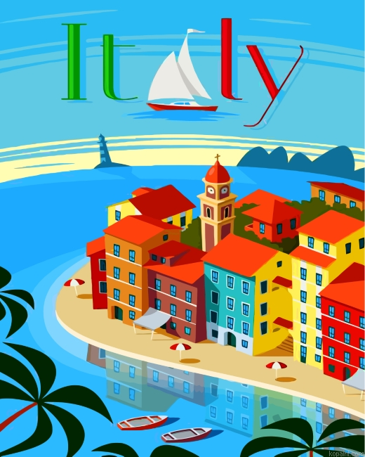 Italy Poster Painting By Numberss.png