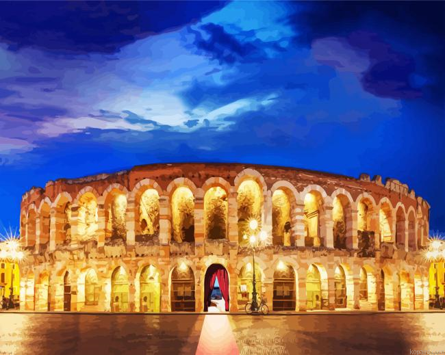 Italy Verona Arena Paint By Numbers.png