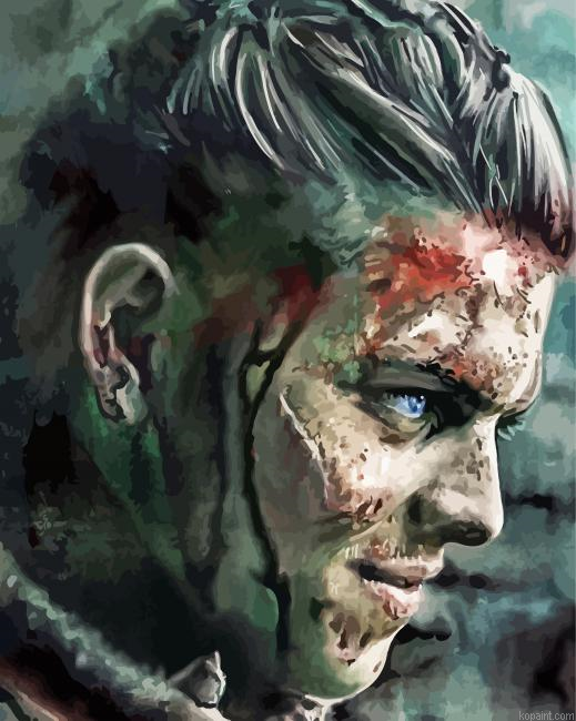 Ivar Ragnarsson Vikings Painting By Numberss.png