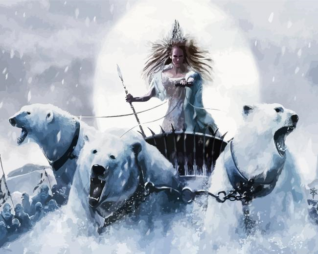 Jadis The White Witch Paint By Numbers.png