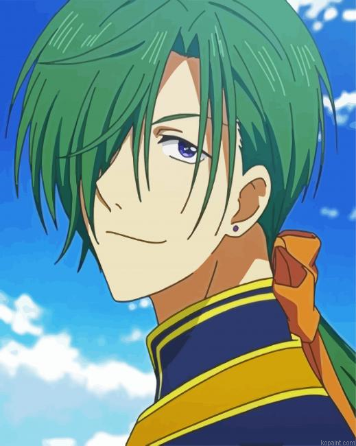 Jae Ha From Yona Of The Dawn Anime Paint By Numbers.png