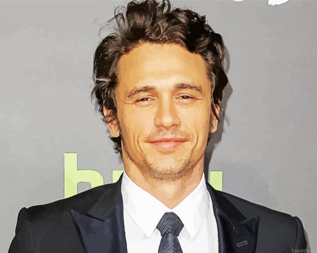 James Franco American Actor Paint By Numbers