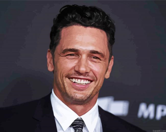 James Franco Smiling Painting By Numberss.png