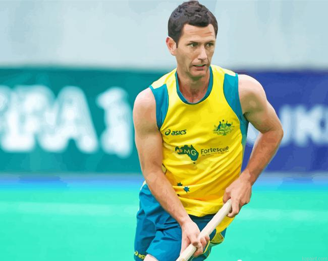 Jamie Dwyer Player Paint By Numbers