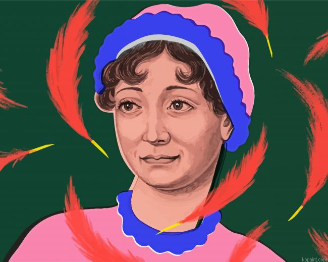 Jane Austen Art Paint By Numbers