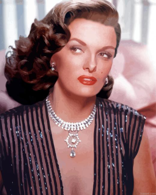 Jane Russell Paint By Numbers