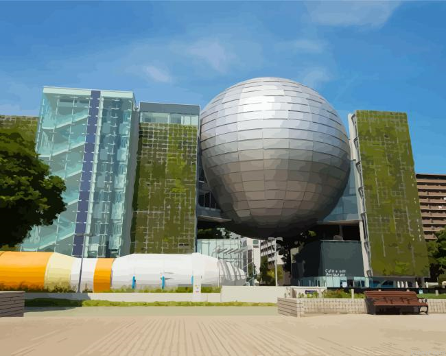 Japan Nagoya City Science Museum Paint By Numbers