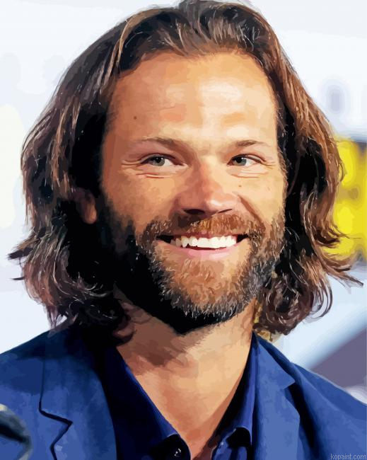 Jared Padalecki Actor Painting By Numberss.png