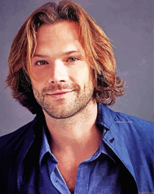 Jared Padalecki American Actor Painting By Numberss.png