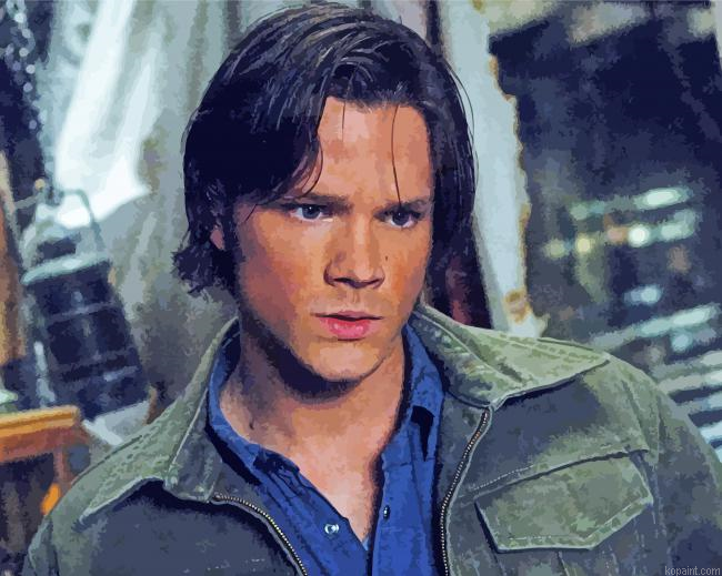 Jared Padalecki Supernatural Painting By Numberss.png