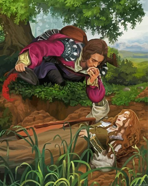 Jaskier Witcher Painting By Numberss.png