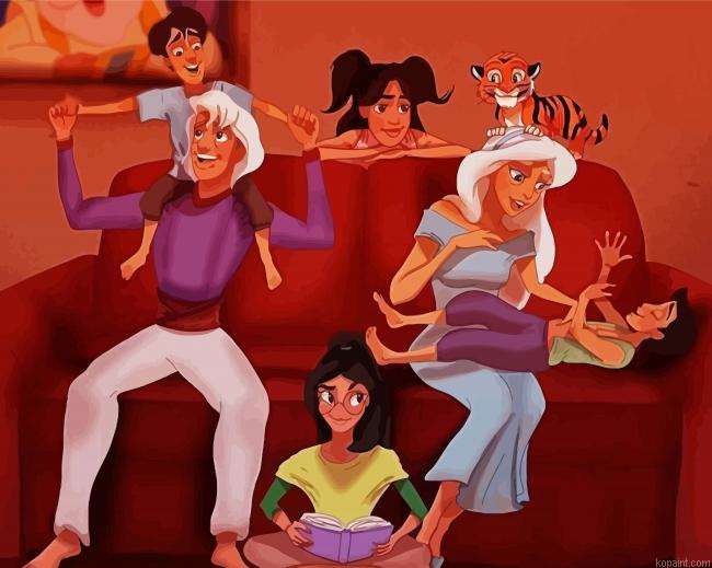 Jasmine And Aladdin Grandparents Painting By Numberss.png