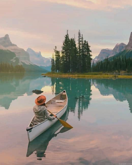 Jasper National Park Of Canada New Painting By Numberss.png