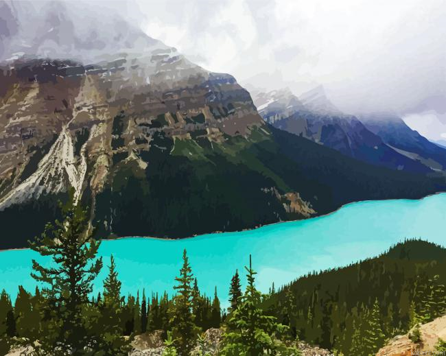 Jasper Park Canada Painting By Numberss.png