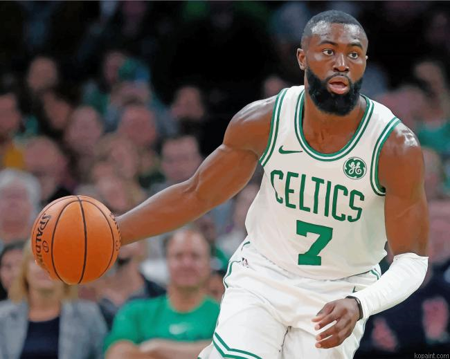 Jaylen Brown Celtic Painting By Numberss.png