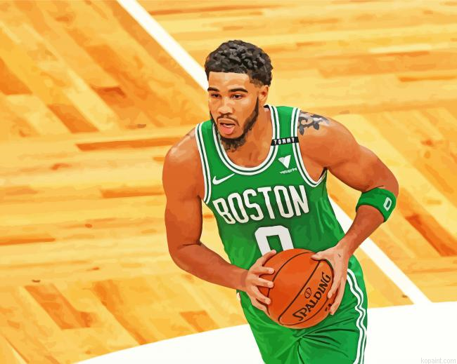 Jayson Tatum Basketball Painting By Numberss.png