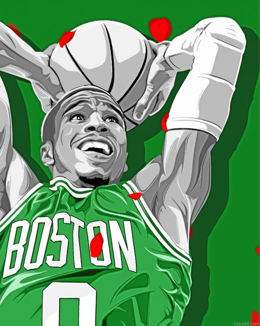 Jayson Tatum Player Illustration Painting By Numberss.png