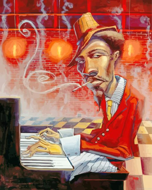 Jazz Man Painting By Numberss.png
