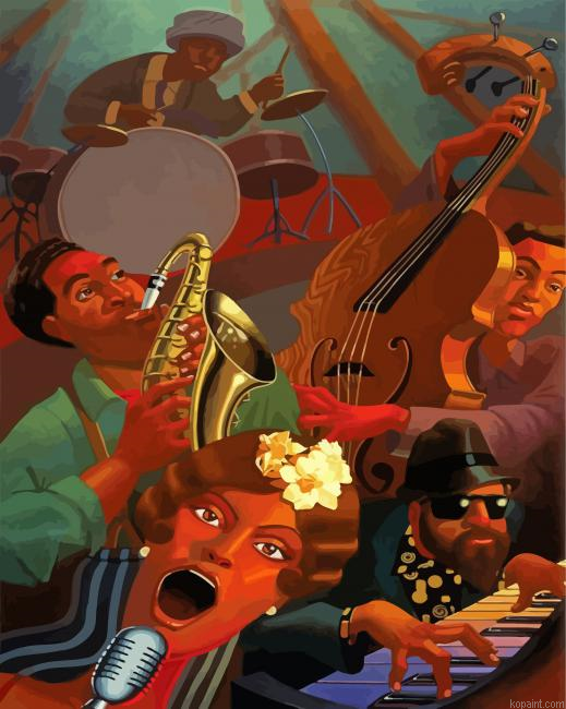 Jazz Party Painting By Numberss.png