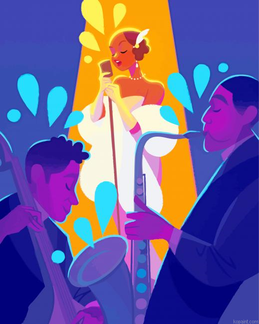Jazz Scene Painting By Numberss.png