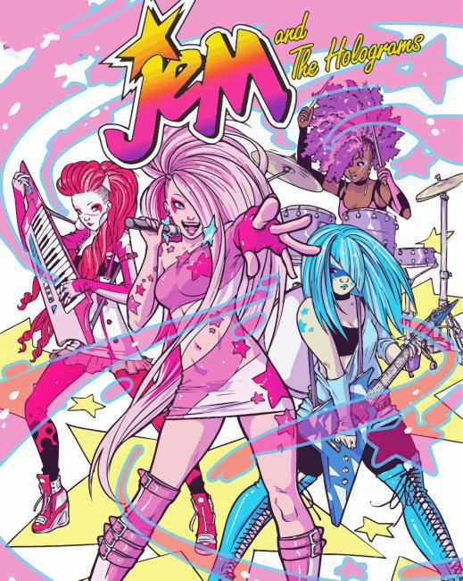 Jem And The Holograms Painting By Numberss.png