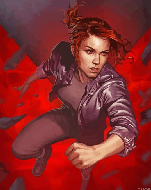 Jesse Faden Control Video Game Painting By Numberss.png