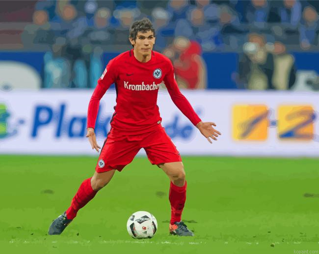 Jesus Vallejo Professional Player Paint By Numbers