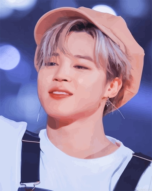 Jimin Bts New Painting By Numberss.png