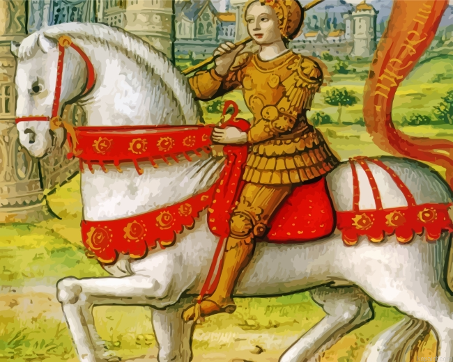 Joan Of Arc Art Painting By Numberss.png