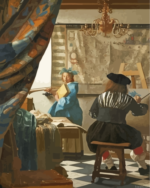 Johannes Vermeer Art Painting By Numberss.png