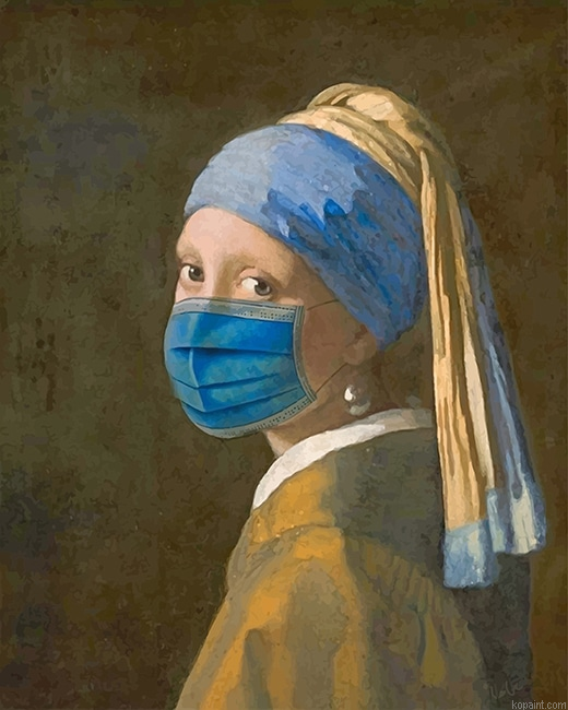 Johannes Vermeer Wearing A Mask New Painting By Numberss.png