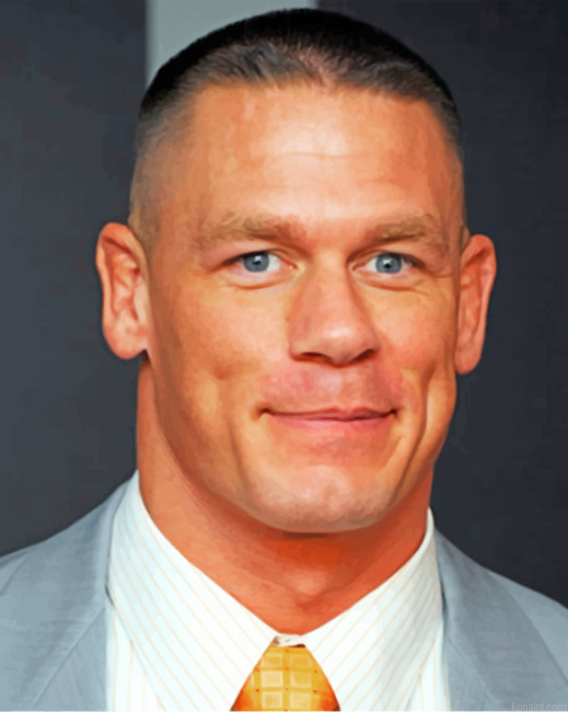 John Cena Portrait Painting By Numberss.png