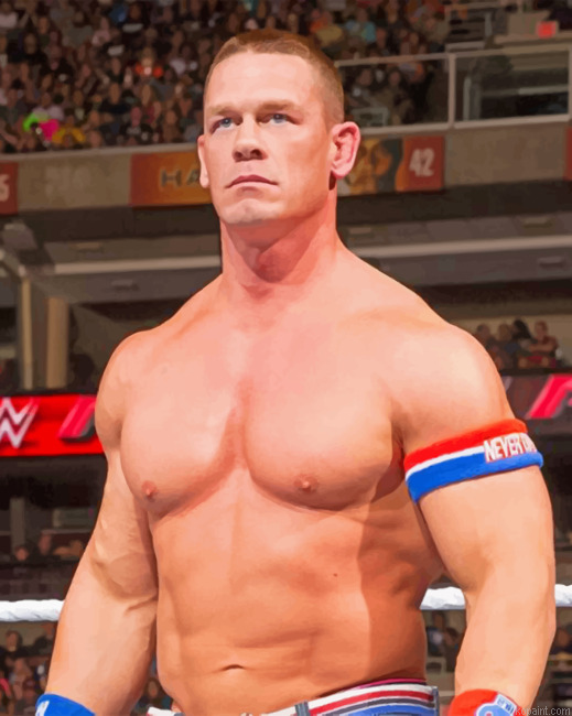 John Cena Wwe Painting By Numberss.png